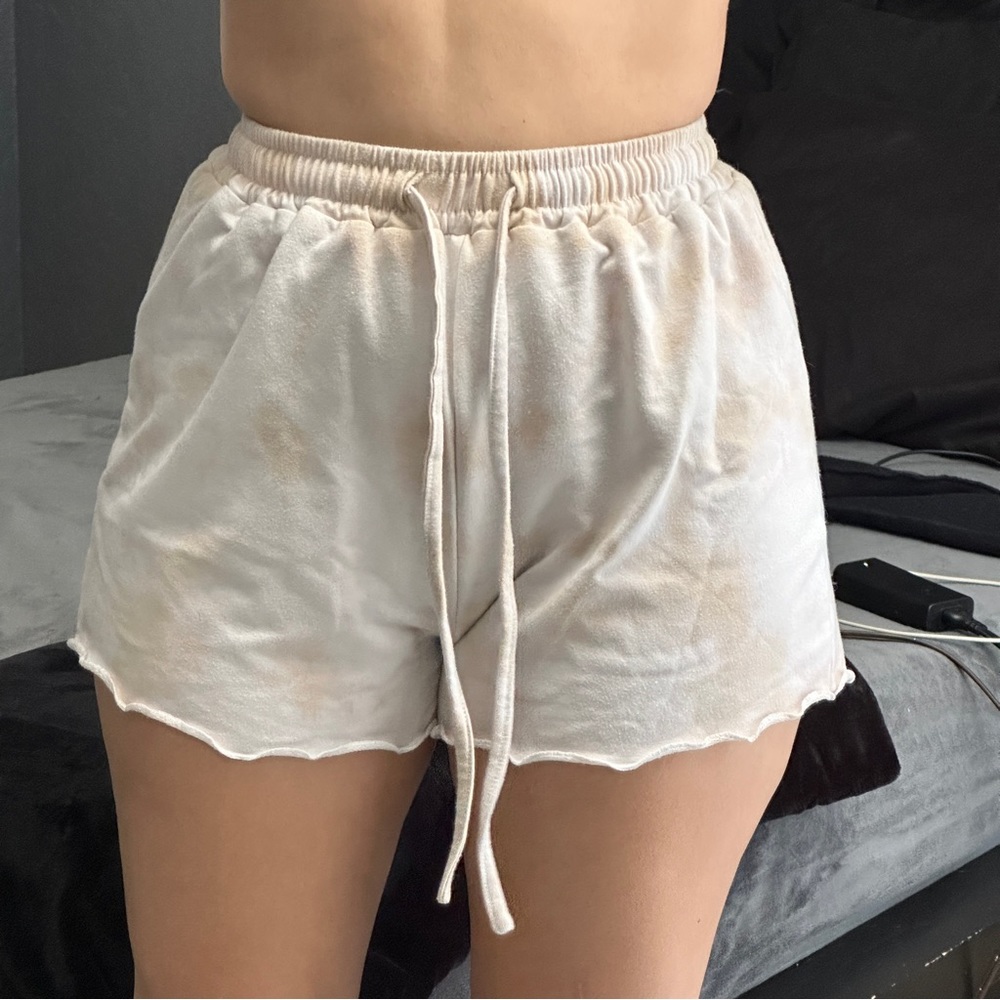 PJ, tie-dye lounge shorts size small